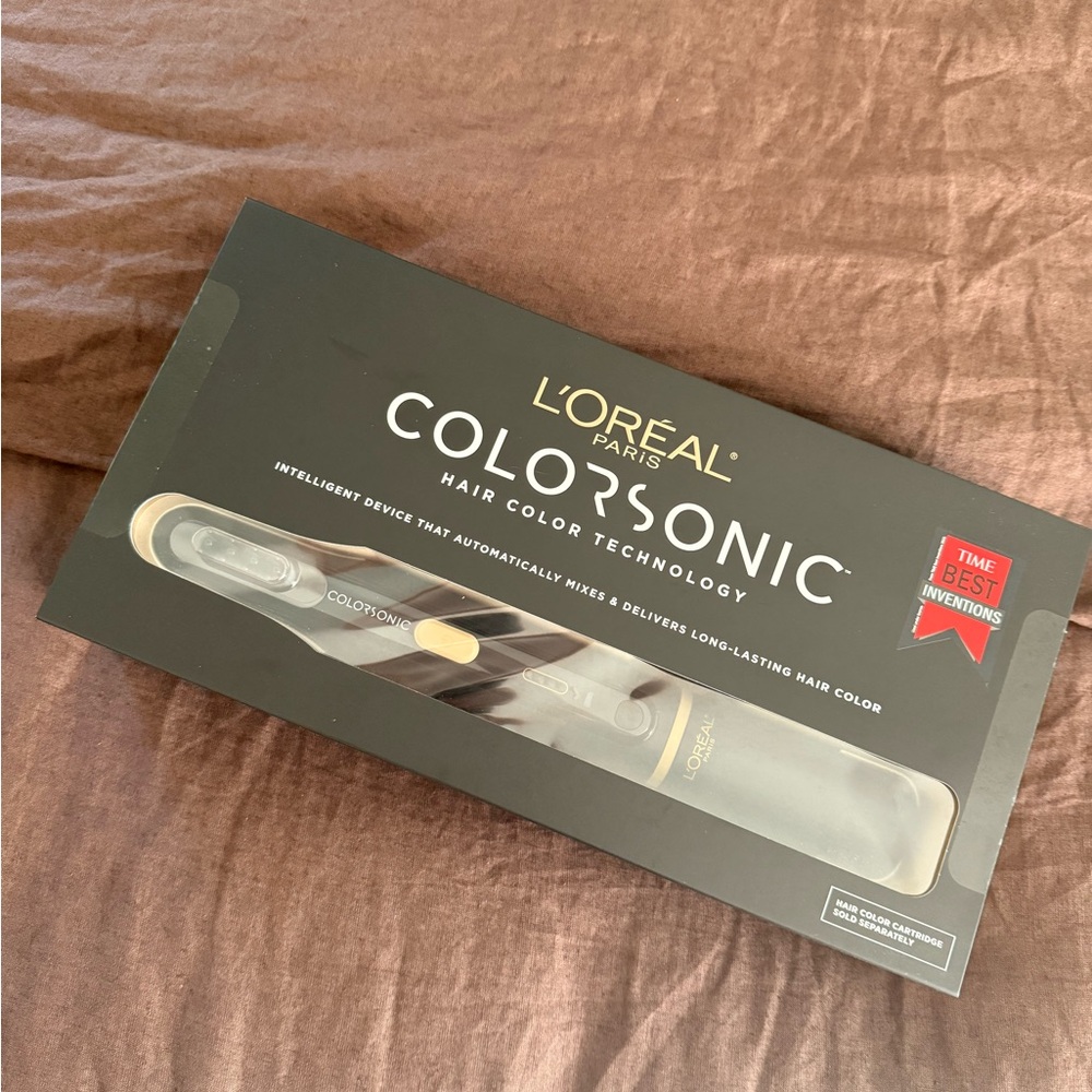 L'Oreal ColorSonic Device in Black and Gold